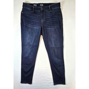 A.N.A a new approach Mid-Rise Jegging Stretch Size 14W Dark Wash Pull On